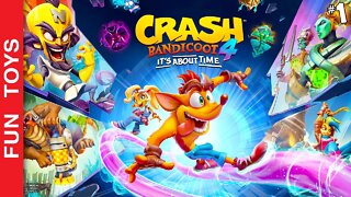 Crash Bandicoot 4: It's About Time - INÍCIO da nossa Aventura!