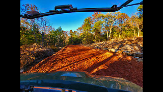 The driveway before (March 2022) & after (November 2022)