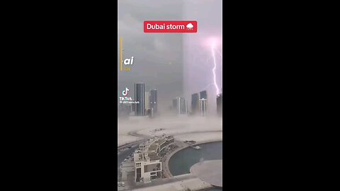 Heavy flooding in Dubai due to cloud seeding?