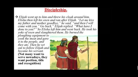 Discipleship & Discipline - Part2