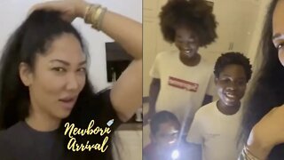 Kimora Lee Simmons & Sons Search For Ming Lee At Their Vacation Home! 🏡