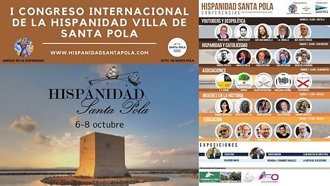 1º Congreso Internacional de la Hispanidad Villa de Santa Pola