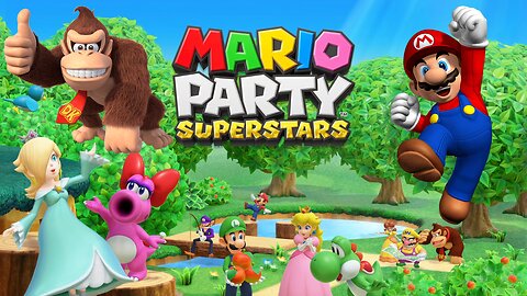 Super Mario Party 👨🏻‍🔧🍄🥳 | Princess Peach 💃 | Donkey Kong 🦍 | Kids Game 🎈 | Kids Animation