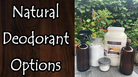 Natural Options for Deodorant
