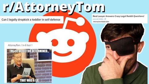 THESE REDDIT QUESTIONS ARE CRAZY #r/attorneytom
