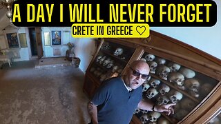 Agia Triada Monastery is a truly amazing place #greece #vlog #travel #chania #europe