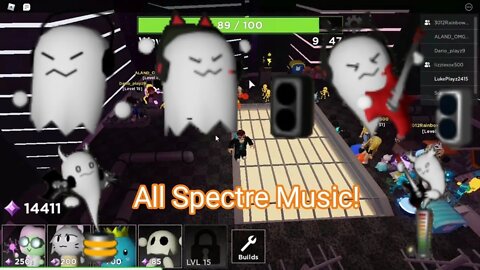ROBLOX Tower Heroes - All Normal Spectre Music! [OLD]
