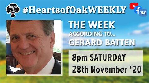 The week according to Gerard Batten 28.11.20