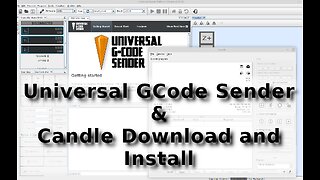 Universal Gcode Sender And Candle CNC Software - Install