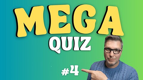 BEST MEGA QUIZ ◾ No.4 ◾ 100 Questions ◾ General Knowledge ◾ Ultimate Trivia Quiz Game