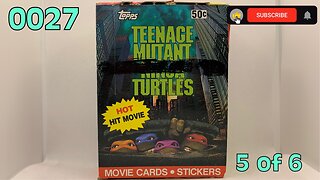 the[CARD]curator[0027] TEENAGE MUTANT NINJA TURTLES (1990) Trading Cards [5 of 6]