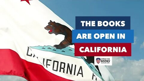 Historic Announcement: California's Books Are Open!