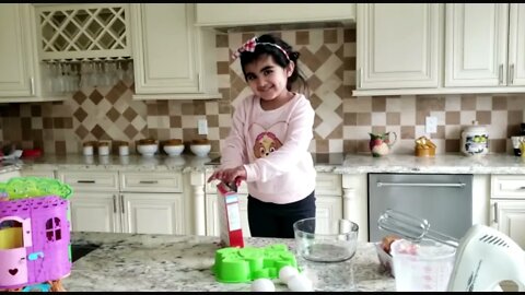 French Vanilla Cake| Betty Crocker| DIY Kids Cooking with Evana!!!