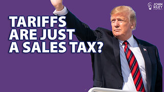 Are tariffs just a sales tax? Trump proposed ending income tax and replacing it with higher tariffs.