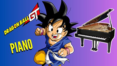 Piano Dragon Ball GT Opening | Dan Dan Kokoro Hikareteku