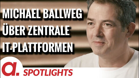Spotlight: Michael Ballweg über die Gefahr zentral organisierter IT-Plattformen