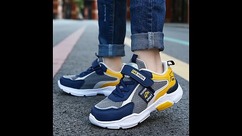 Children Sport Shoes Mesh Breathable Casual Sneakers For Boys Girl Lightweight Running Shoes