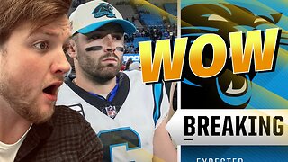 Is it OVER for Baker Mayfield?! My reaction to his release from the Panthers #nfl