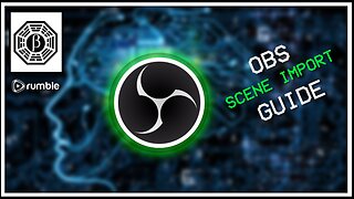 🟩OBS: Scene Collection Importation ETC. (How To Import Pre-made Scenes)🟩