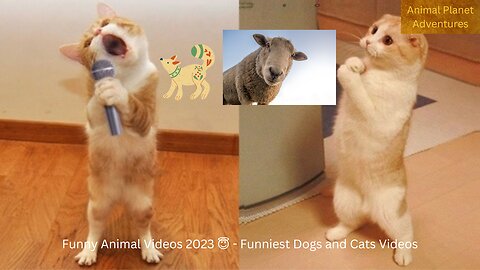 Funny Animal Videos 2023 😇 - Funniest Dogs and Cats Videos