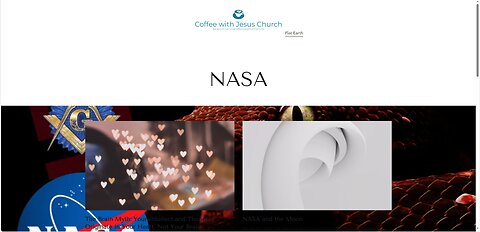 PASTOR VINCENT RHODES FROM MASONIC NASA'S COFFEE WITH JESUS CHURCH DISCUSSESS FLAT EARTH WITH PASTOR DEAN ODLE