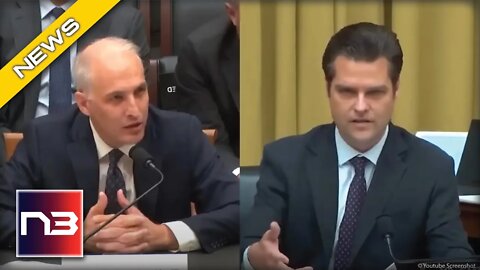 WHAT ABOUT HUNTER?! Matt Gaetz RUINS National Security Head Over President’s Son