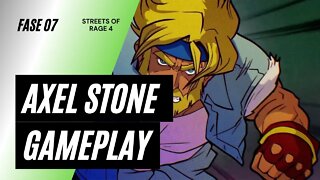 Gameplay Streets of Rage 4 #07 (AXEL) - Xbox one S - Metrô Elevado - Sem comentários