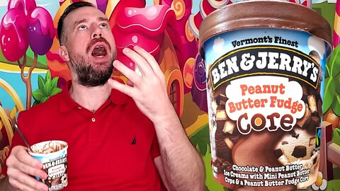 Quick Cut | Ben & Jerry's Peanut Butter Fudge Core Ice Cream