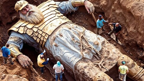 Earth In Danger! During An Excavation, Humans Accidentally Find The Creator Asleep