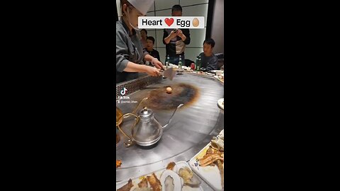 Technique to make Heart Egg