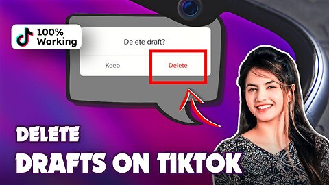 🗑️🚀 How to Delete Drafts on TikTok 📱🧹