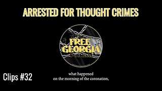 Arrested for THOUGHT CRIMES