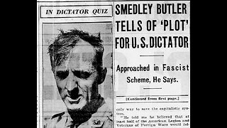 How a Great American Saved the Republic in 1934: General Smedley Butler