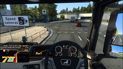 MAN TGX 18.330 Kuda Hitam Baru Muat Kerosene 23 Ton Tujuan Birmingham | Euro Truck Simulator 2