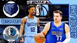 Memphis Grizzlies vs Dallas Mavericks | Live Play by Play/Watch Party Stream | NBA 2023 Season Game