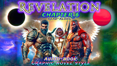 🌒This Eclipse was predicted 2000 yrs ago💫: Revelation 6 Amazing Prophecy | graphic novel | audiobook
