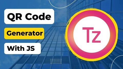 Create QR Code Generator With JavaScript