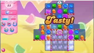 Candy Crush Level 4092 Talkthrough, 16 Moves 0 Boosters