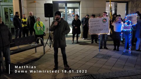 Matthias | Demo Wolmirstedt 18.01.2022