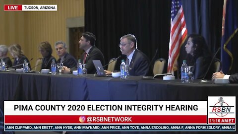 Pima County, Arizona Election Integrity Hearing 12/13/21