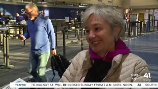 Passengers arriving to new KCI terminal ready to adjust