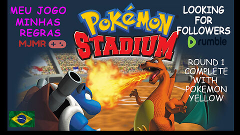 POKEMON STADIUM N64 (SORRY THE GAME SOUND DIDN'T COME OUT!!!)