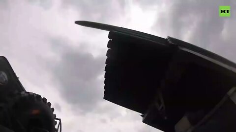 Russian BM-21 "Grad" MLRS Hammering Ukrainian Firing Points During Counter-Battery Operations 💥