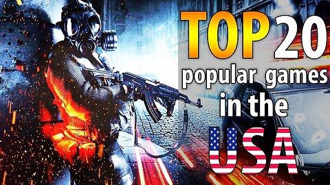 Top 20 popular games in USA🇺🇲