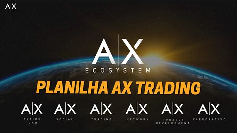 🟡AX TRADING - Planilha de Gerenciamento de Operações AX