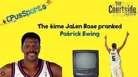 Jalen Rose once took revenge on Patrick Ewing in a sinister yet comical way