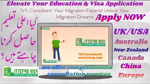 Study Abroad|Elevate Your Education|Begin the process|IVS Consultant|