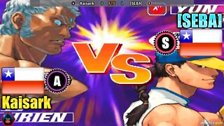 Street Fighter III 3rd Strike (Kaisark Vs. [SEBA]) [Chile Vs. Chile]