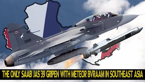The only SAAB JAS 39 Gripen with Meteor BVRAAM in Southeast Asia