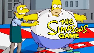 THE SIMPSONS GAME (PS2) #3 - Campeonato de comida com o Homer Simpson! (Legendado em PT-BR)